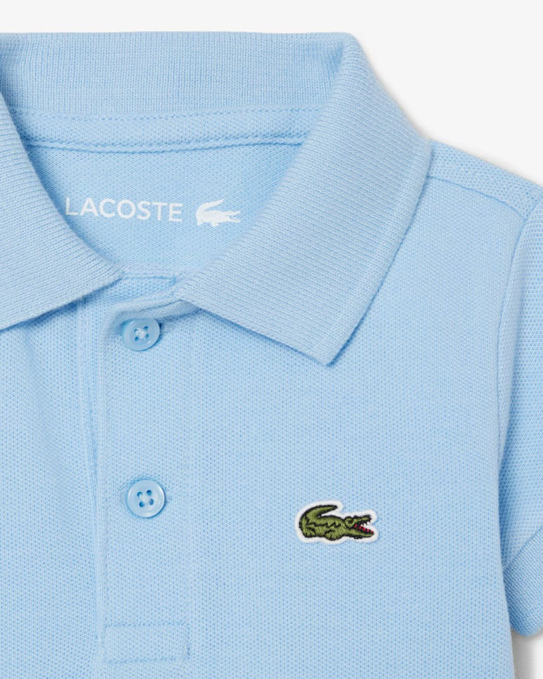 Lacoste Body neonato in piqué