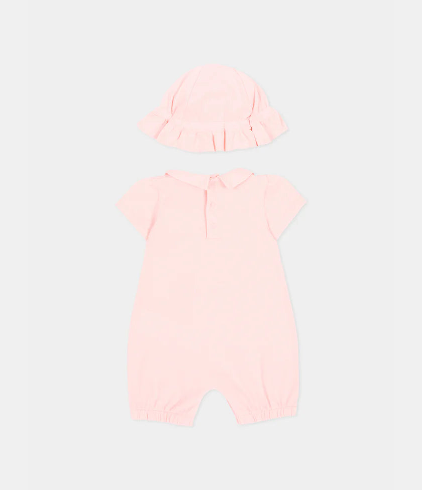 Moschino set pagliaccetto+cappello