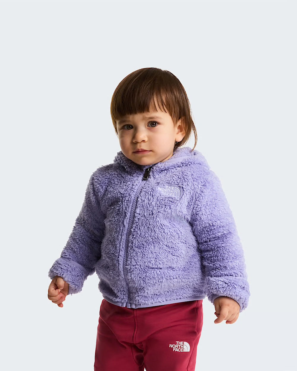 The North Face Teddy con cappuccio e cerniera integrale Campshire da neonato