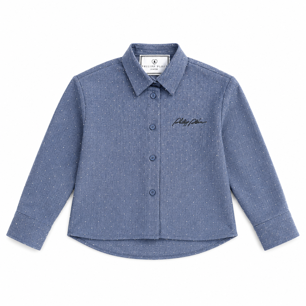 PHILIPP PLEIN CAMICIA CROPPED