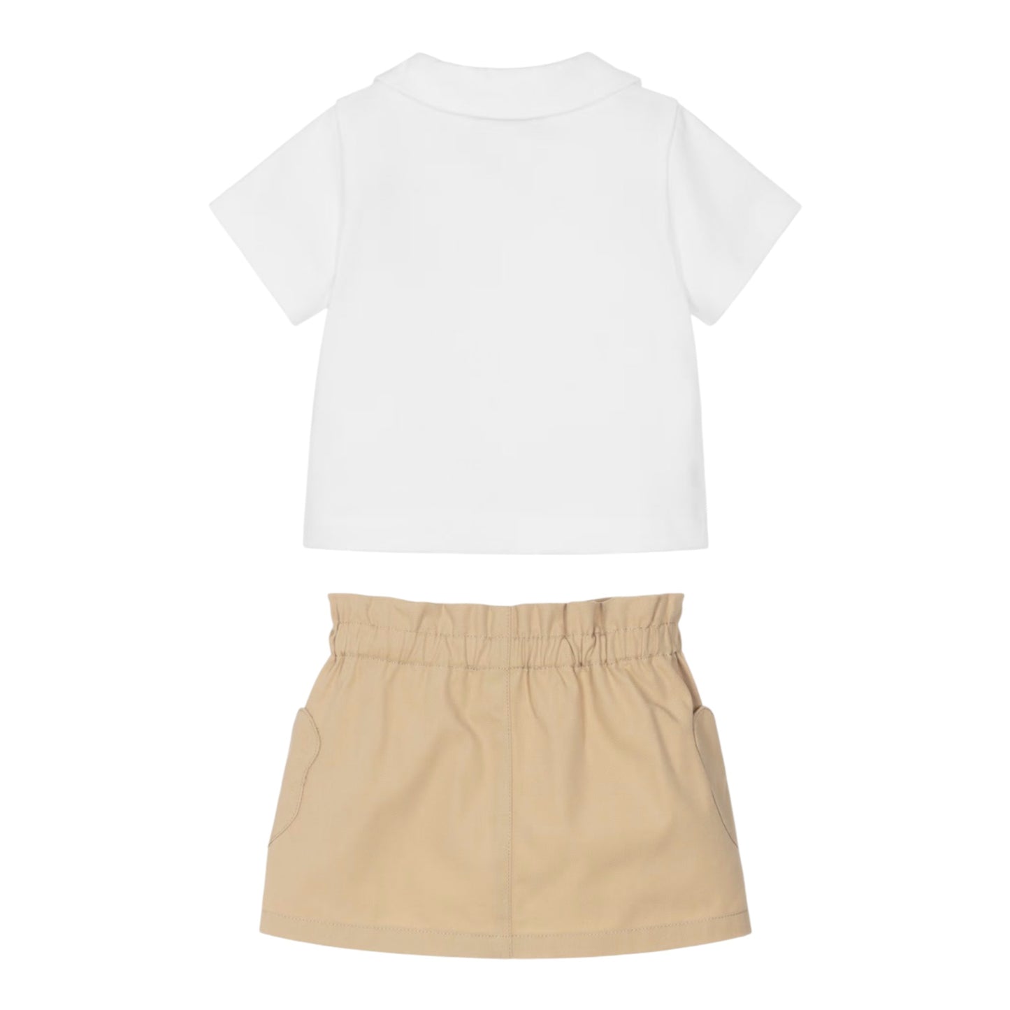 Moschino set polo + gonna