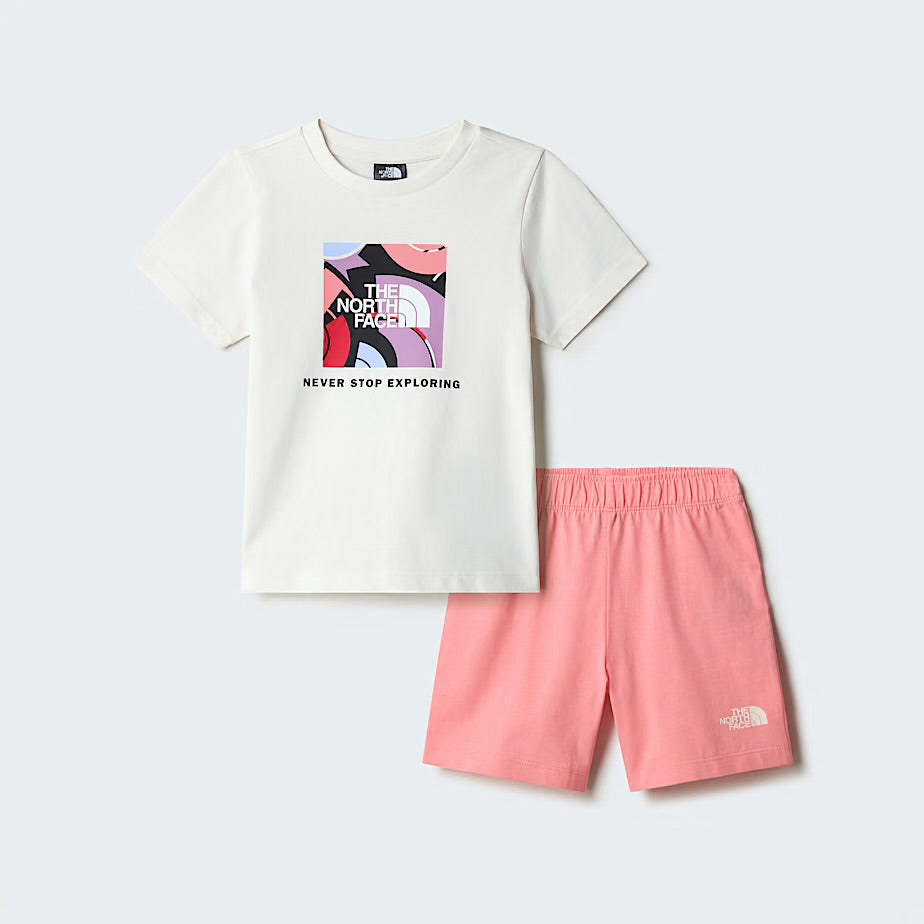 The North Face set t-shirt+short