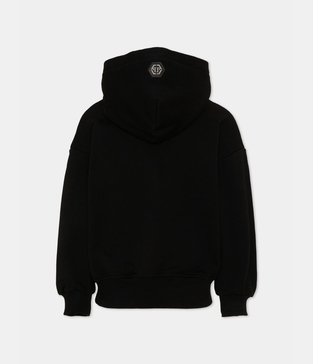 PHILIPP PLEIN FELPA CON CAPPUCCIO