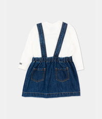 MOSCHINO BABY SET T-Shirt manica lunga e Salopette