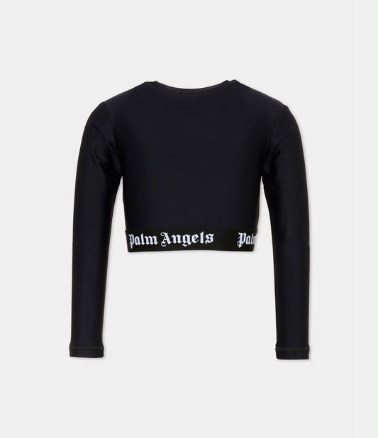 PALM ANGELS LYCRA T-SHIRT GIRL