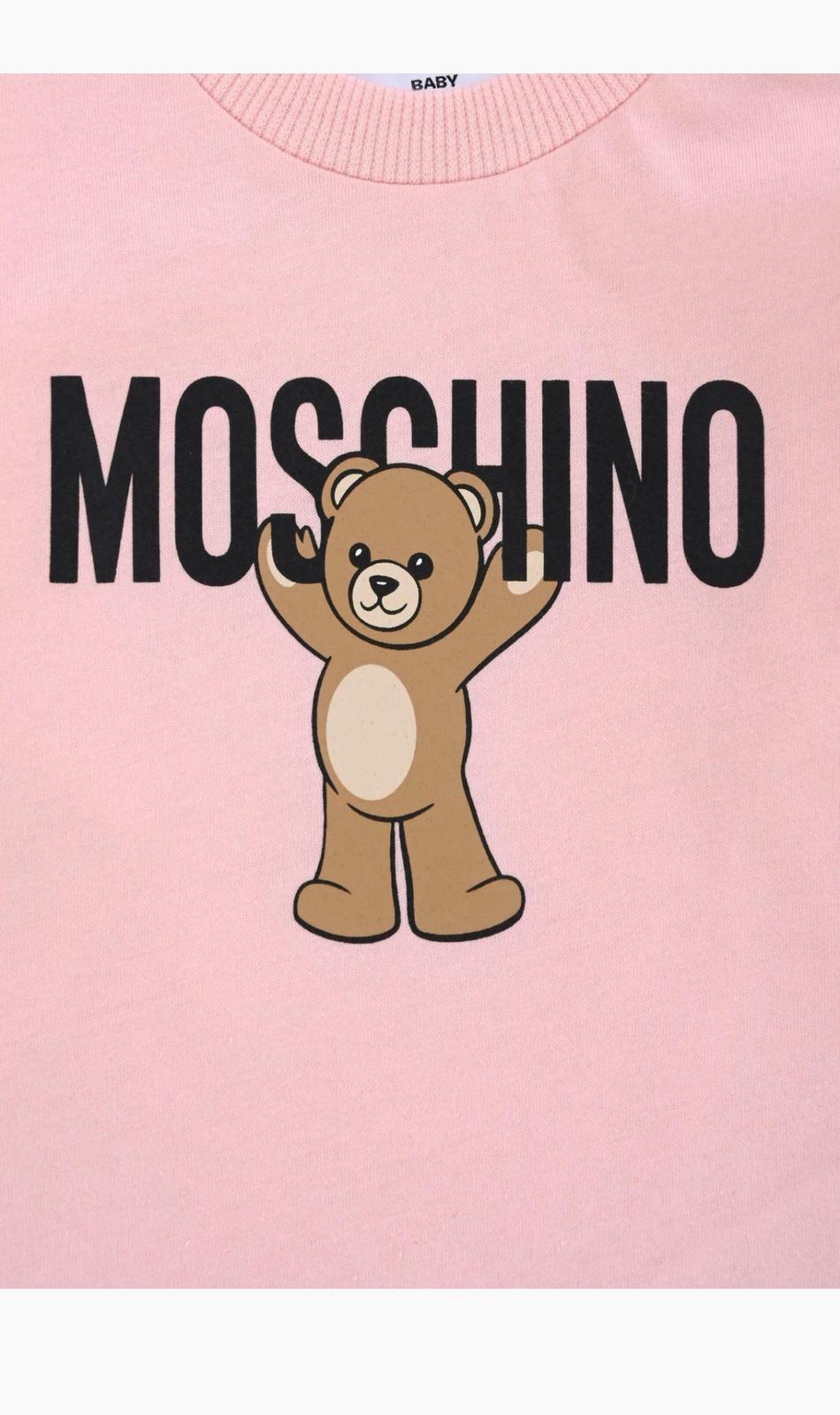 moschino T-shirt neonata/neonato