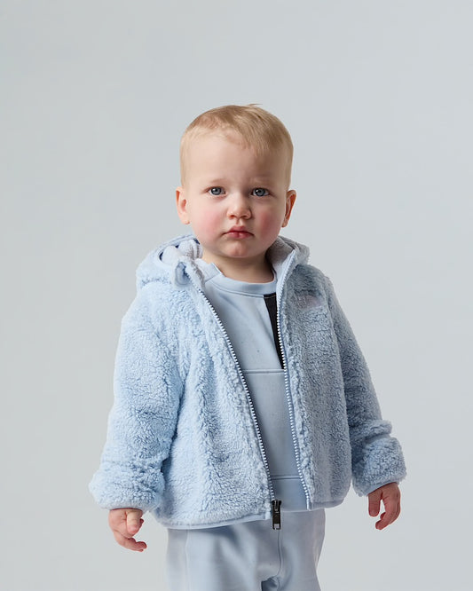 The North Face Teddy con cappuccio e cerniera integrale Campshire da neonato