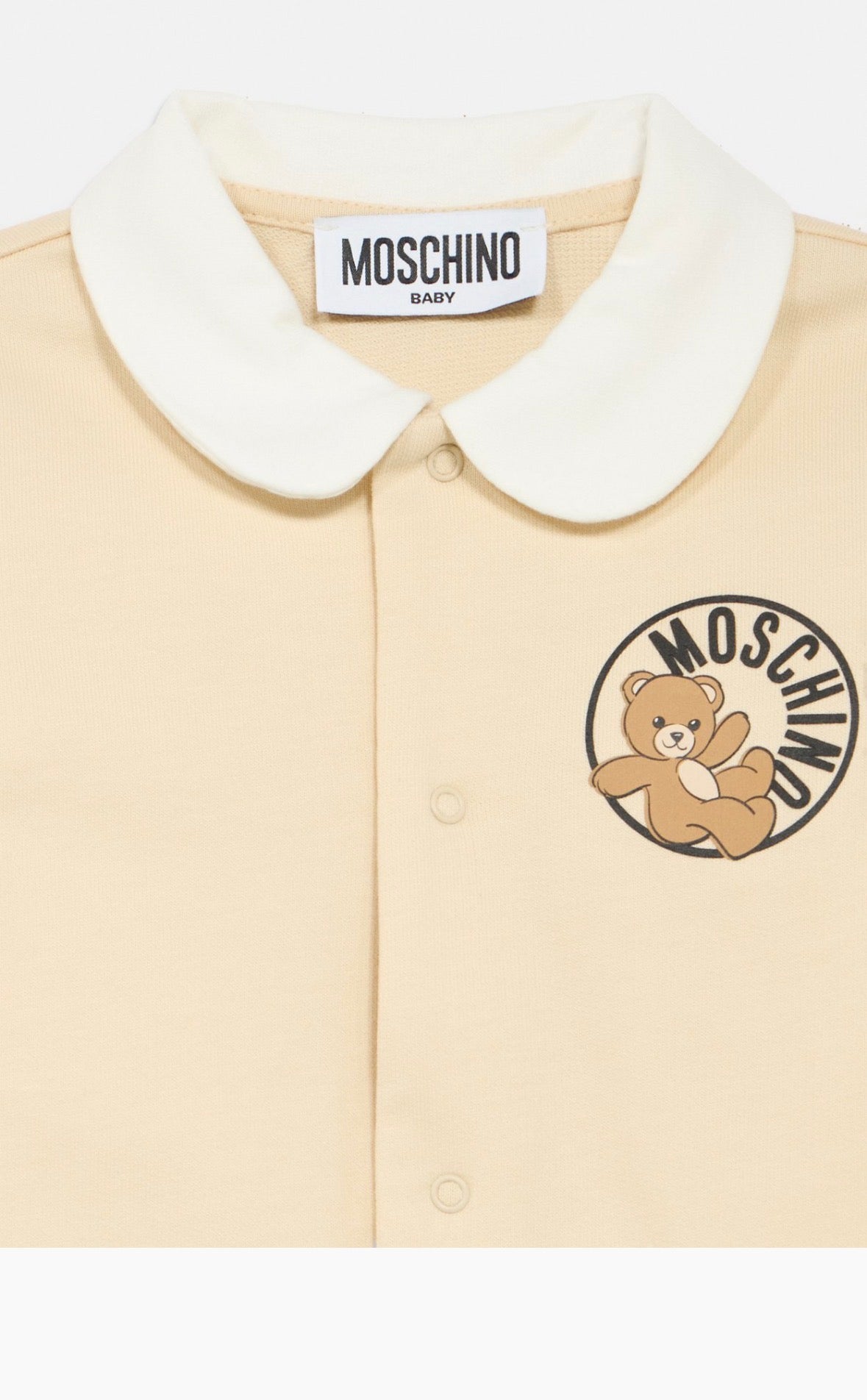 Moschino Baby set tutina + cappello + bavaglino