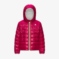 K-WAY PIUMINO REVERSIBILE  P. Lily St Thermo Double