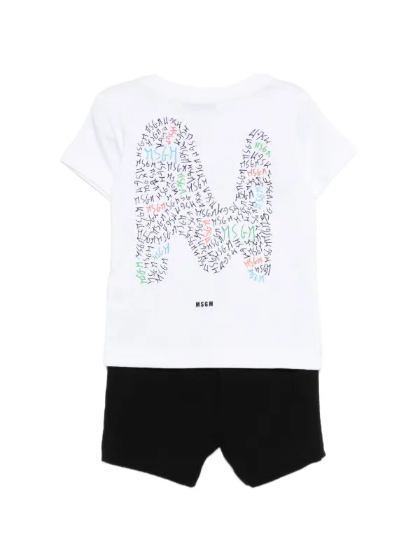 Completo t-shirt + bermuda MSGM