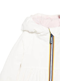 K-WAY PIUMINO REVERSIBILE PER NEONATO CON CAPPUCCIO E LOGO