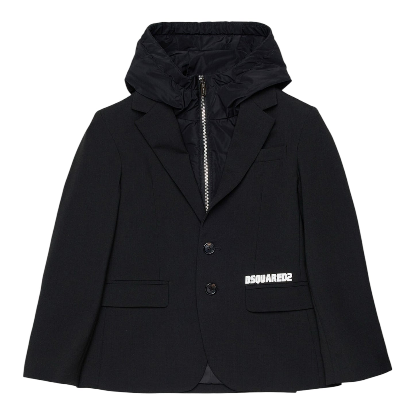 Dsquared2 Giacca con cappuccio rimovibile