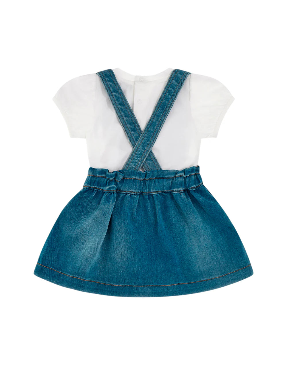 Moschino salopette + t-shirt