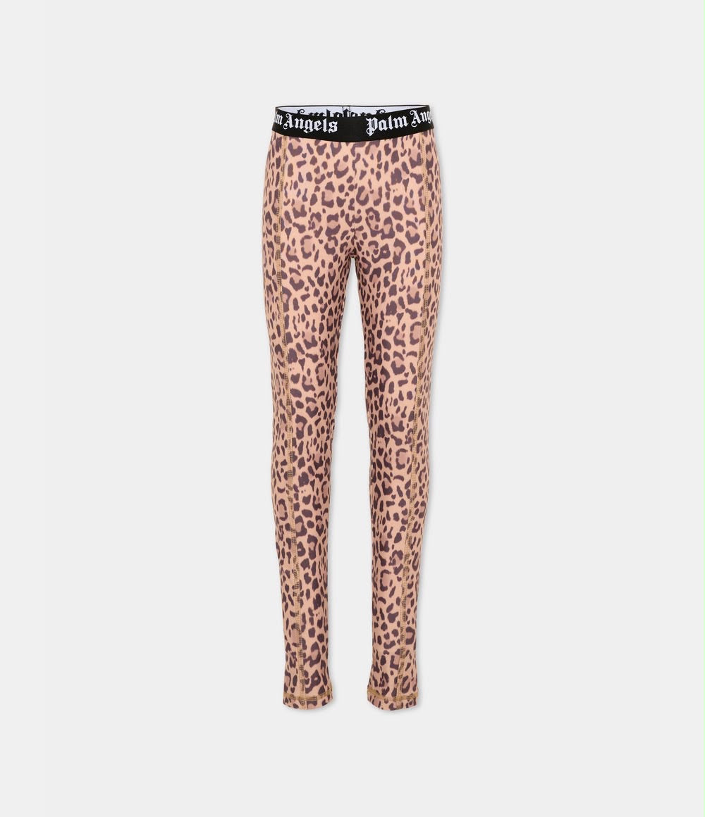 PALM ANGELS LYCRA LEGGINGS GIRL