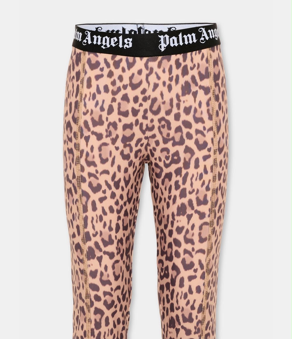 PALM ANGELS LYCRA LEGGINGS GIRL