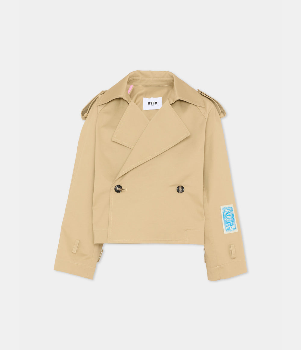 Trench Cropped MSGM