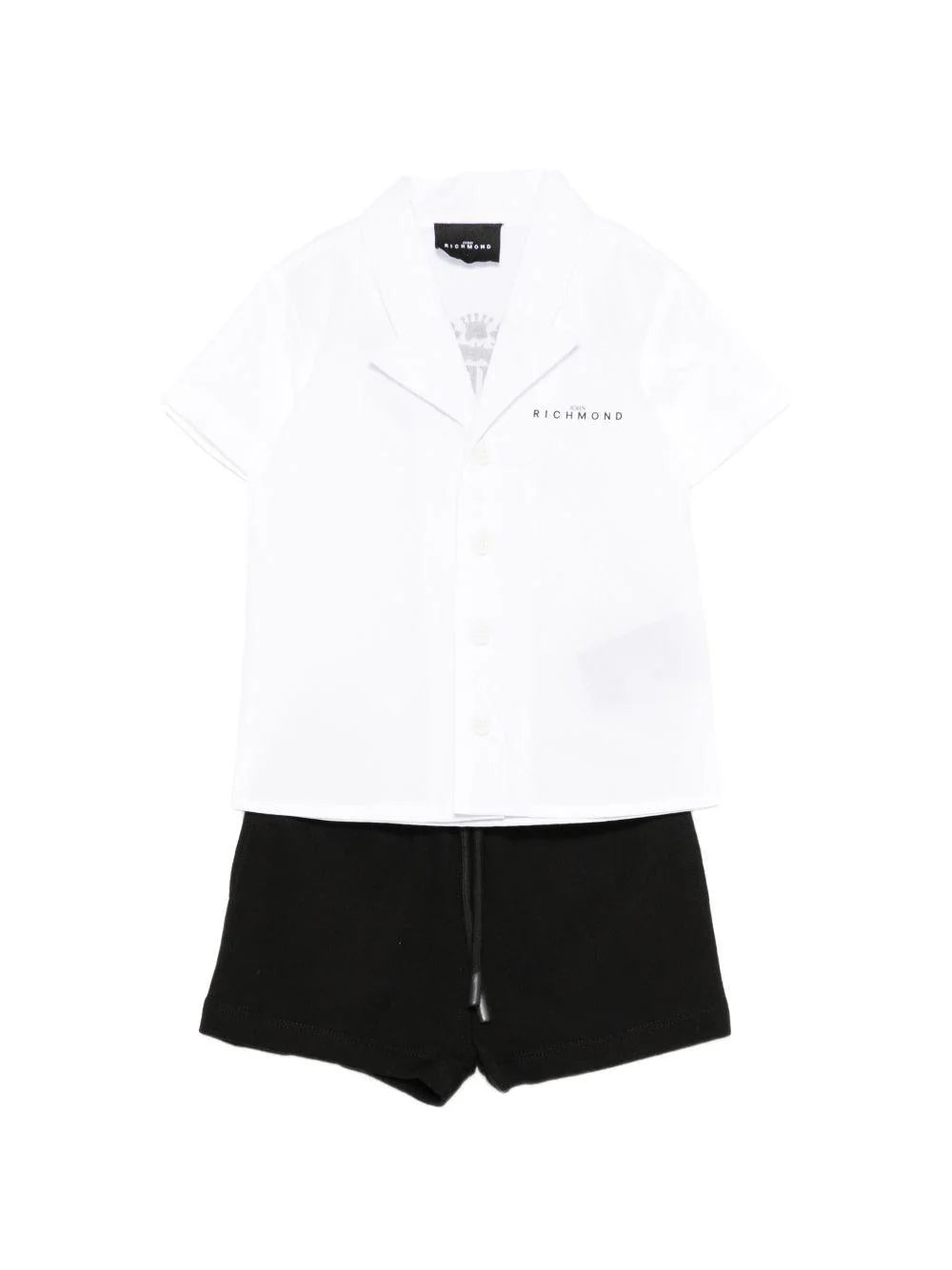 John Richmond Completo camicia + bermuda