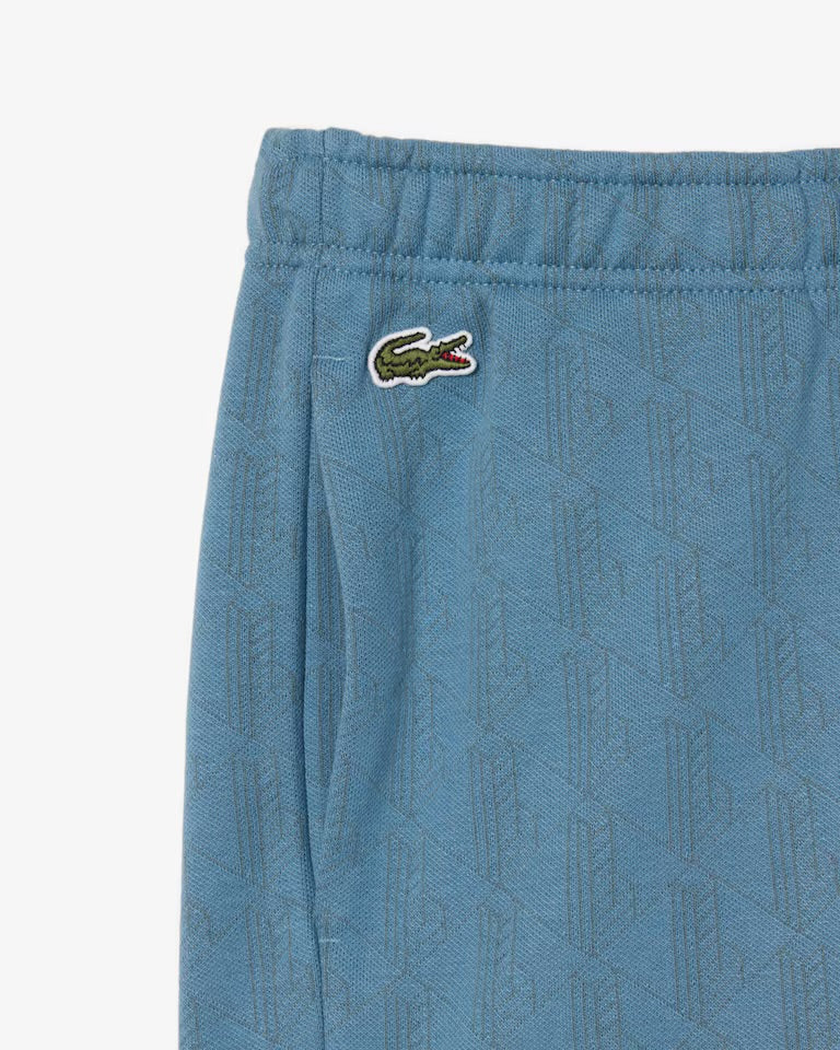 LACOSTE PANTALONE FELPATO MONOGRAM FW27