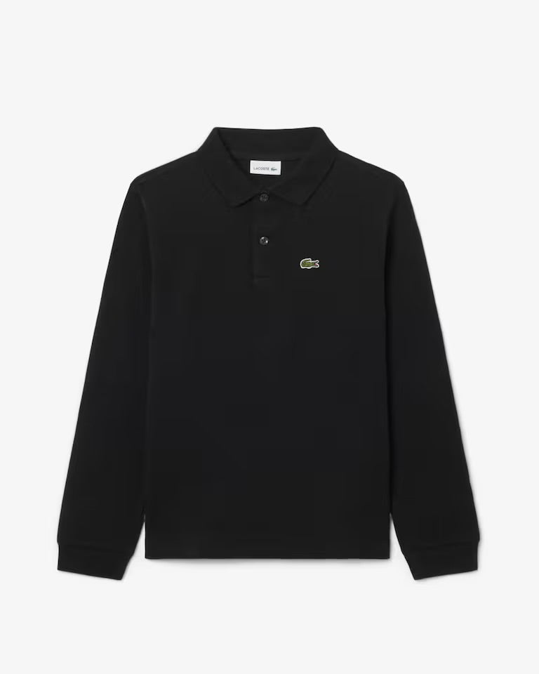 LACOSTE Polo a maniche lunghe in piqué