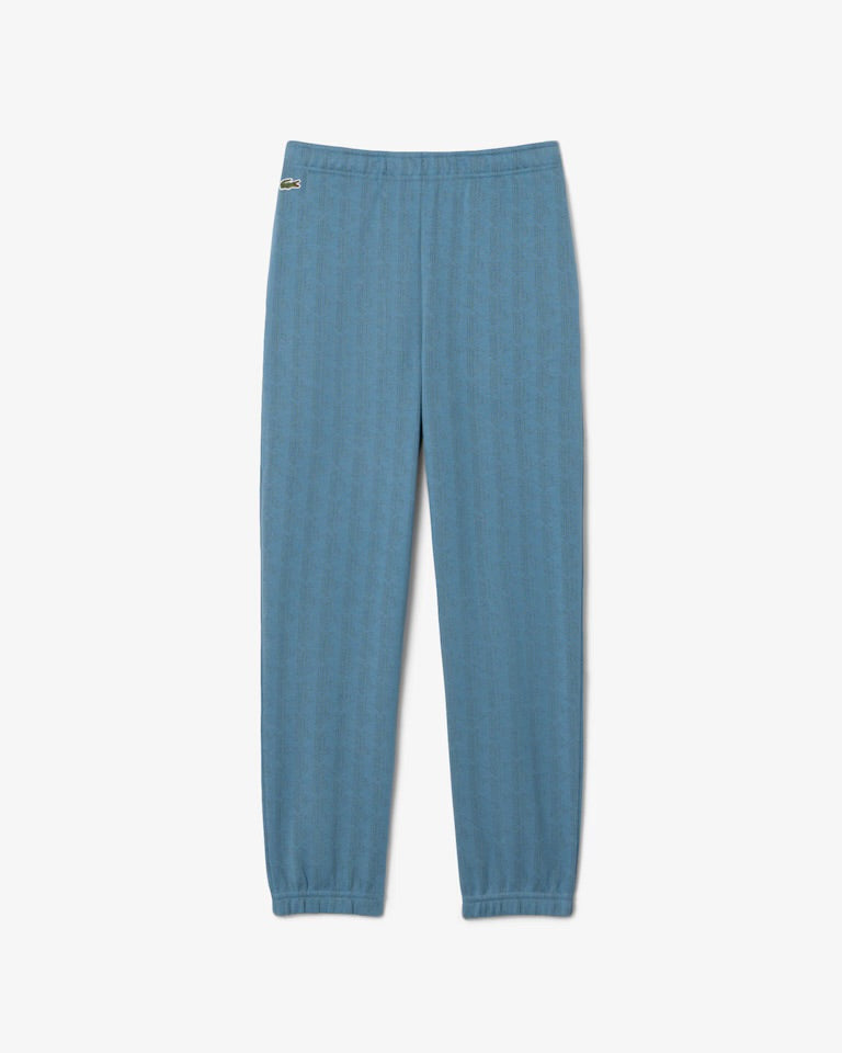 LACOSTE PANTALONE FELPATO MONOGRAM FW27
