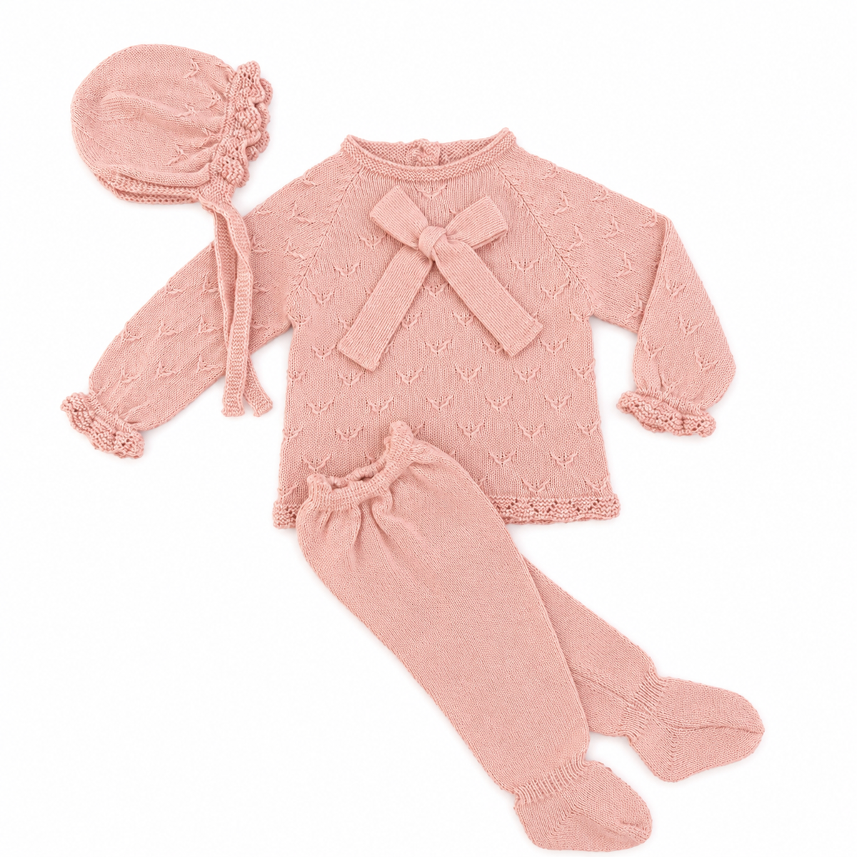 Completo in lana neonata + cappello