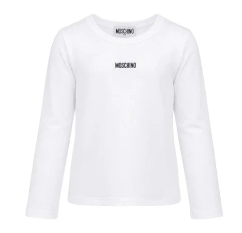 MOSCHINO KIDS Maglia a costine FW27