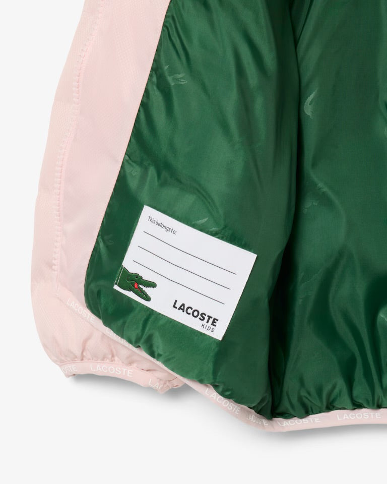 Giacca imbottita unisex con cappuccio foderato in tessuto felpato FW27