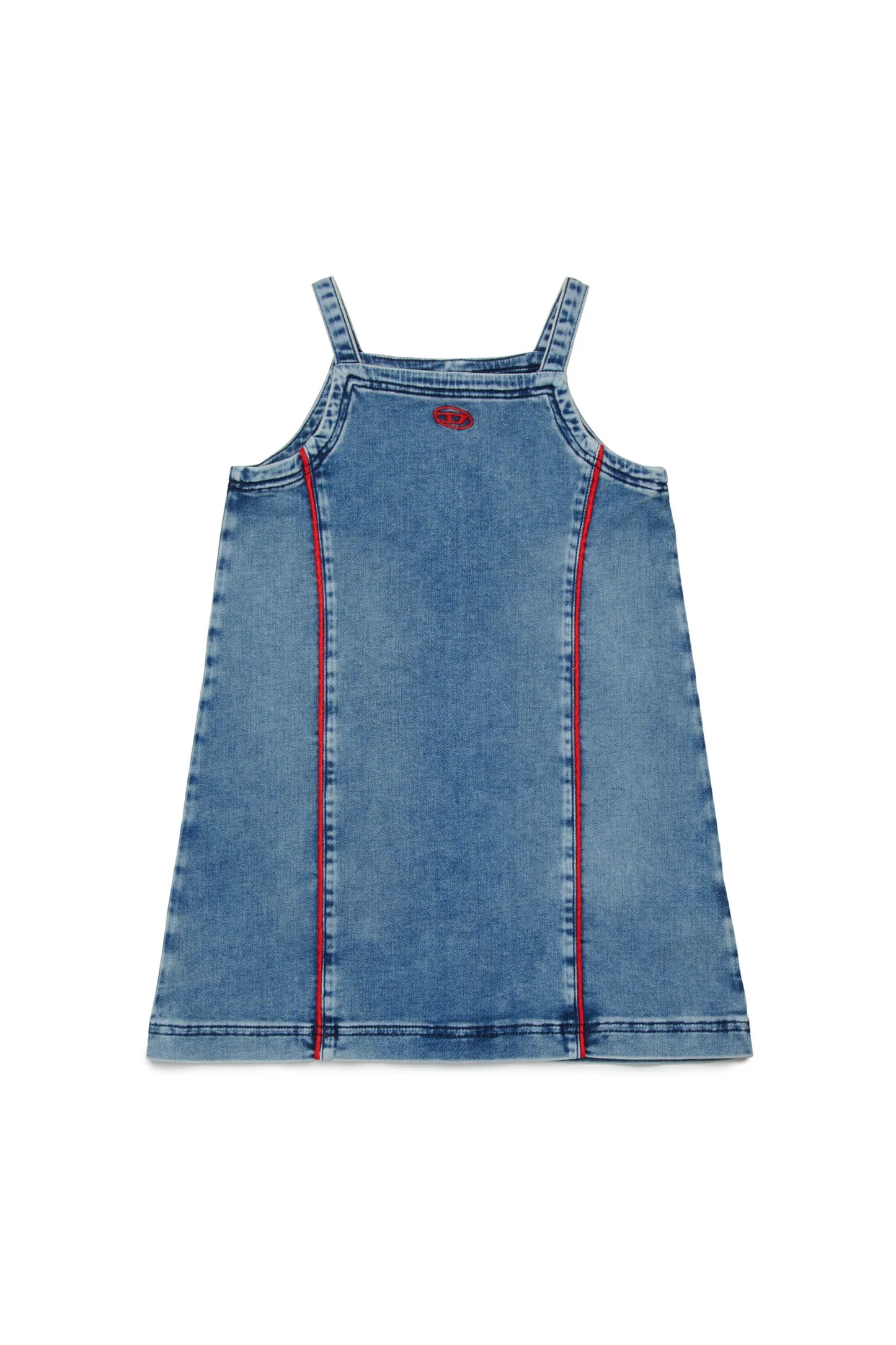 Diesel Abito corto in denim con logo