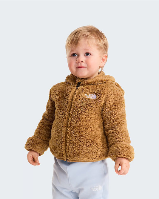 The North Face Teddy con cappuccio e cerniera integrale Campshire da neonato