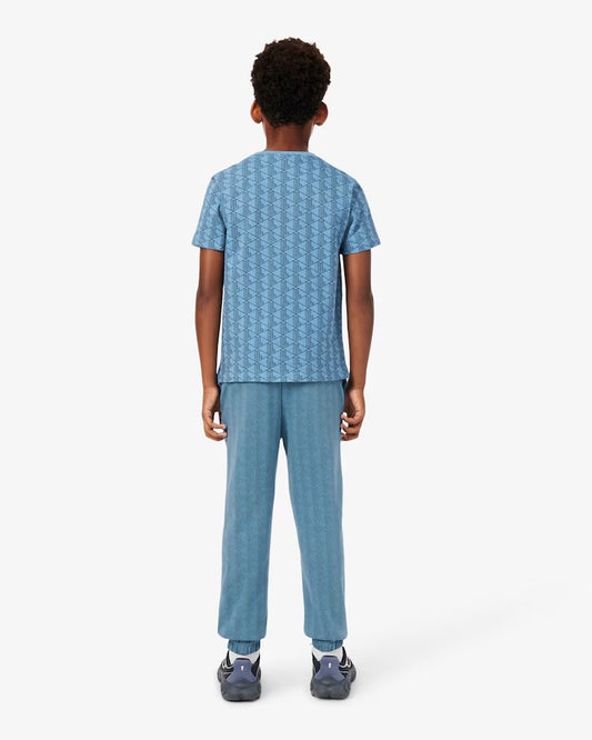 LACOSTE PANTALONE FELPATO MONOGRAM FW27