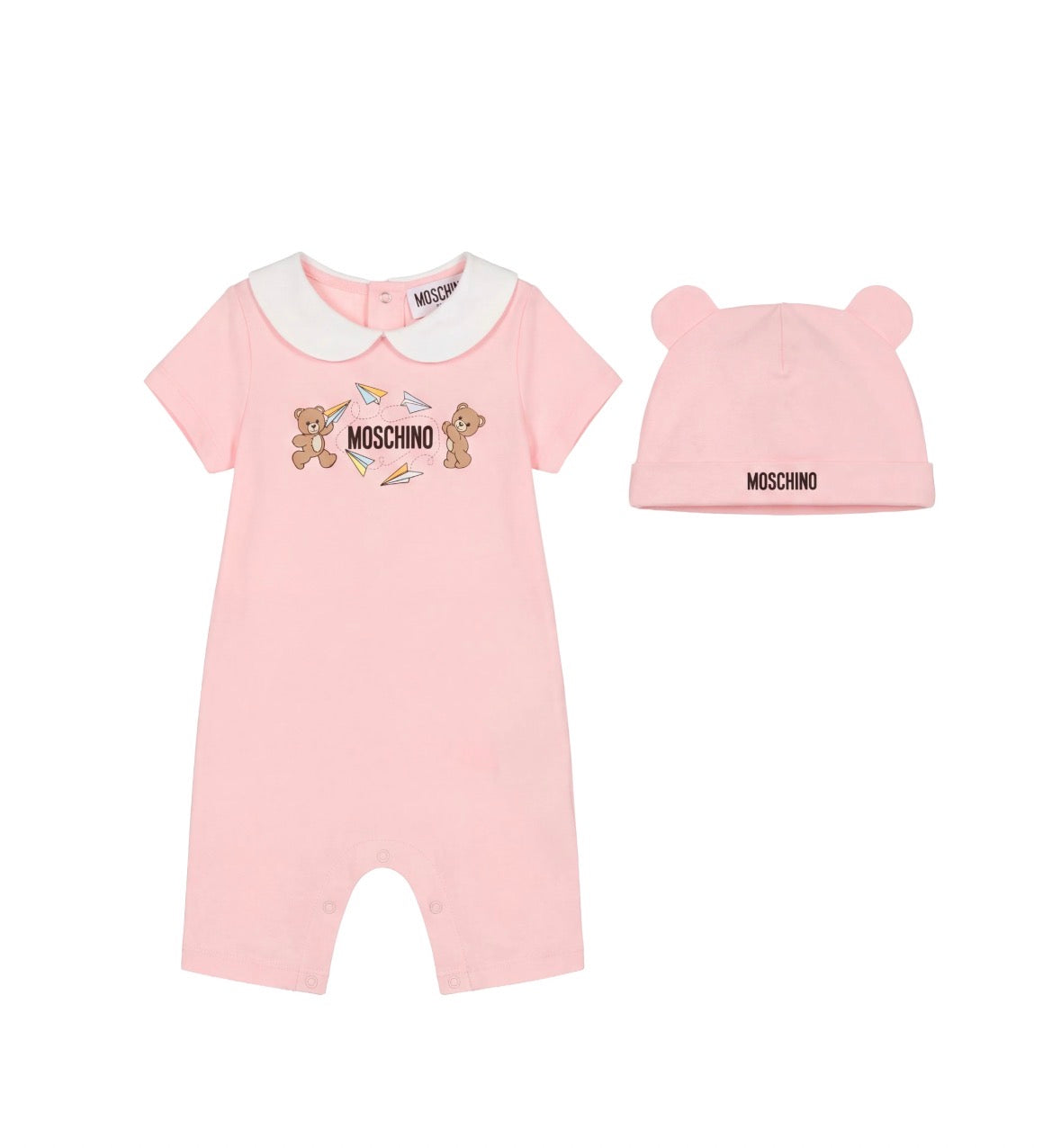 Moschino Baby Set Pagliaccetto + cappello