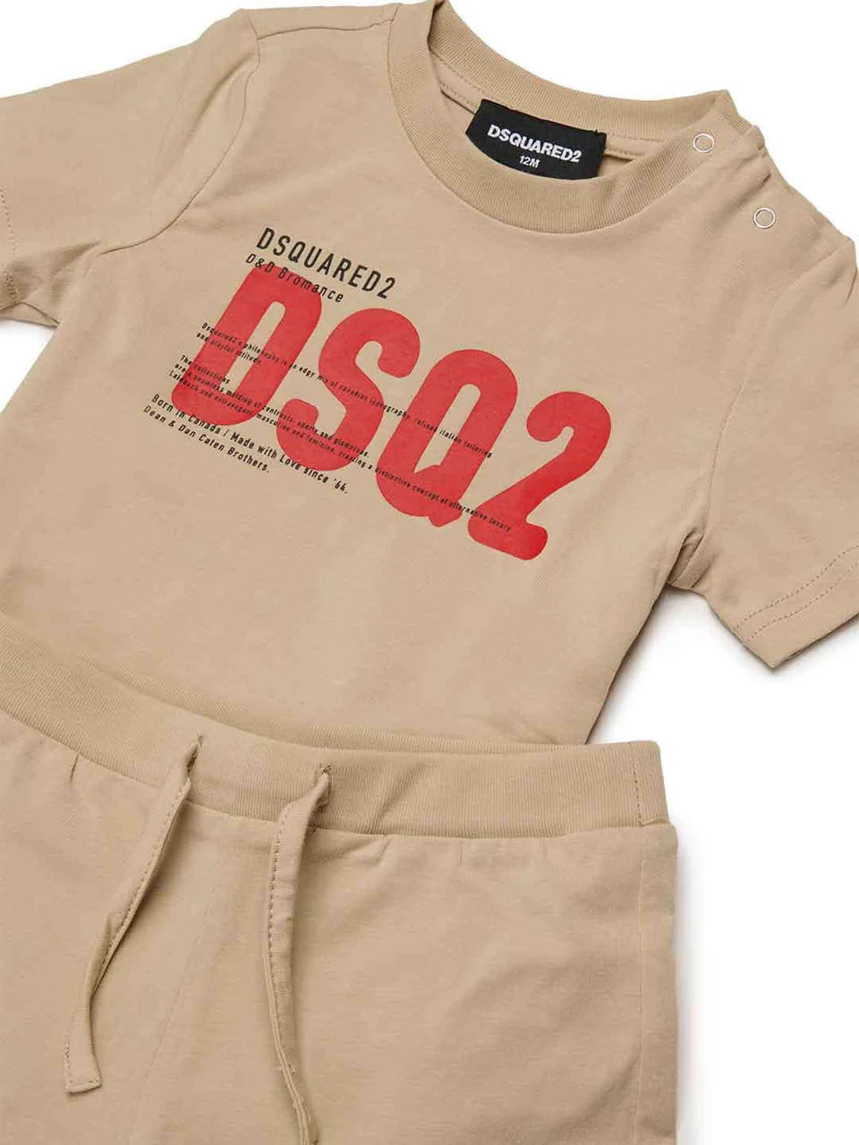 Dsquared2 set t-shirt+bermuda