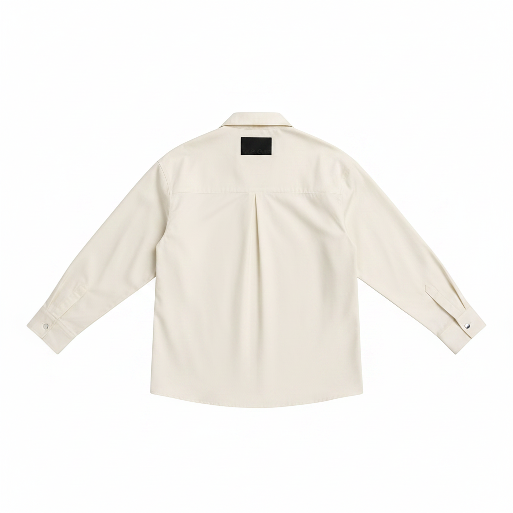 MSGM CAMICIA CON CRAVATTA
