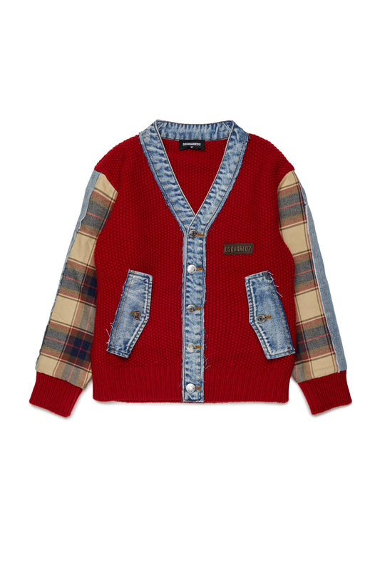 DSQUARED2 Cardigan in lana FW27
