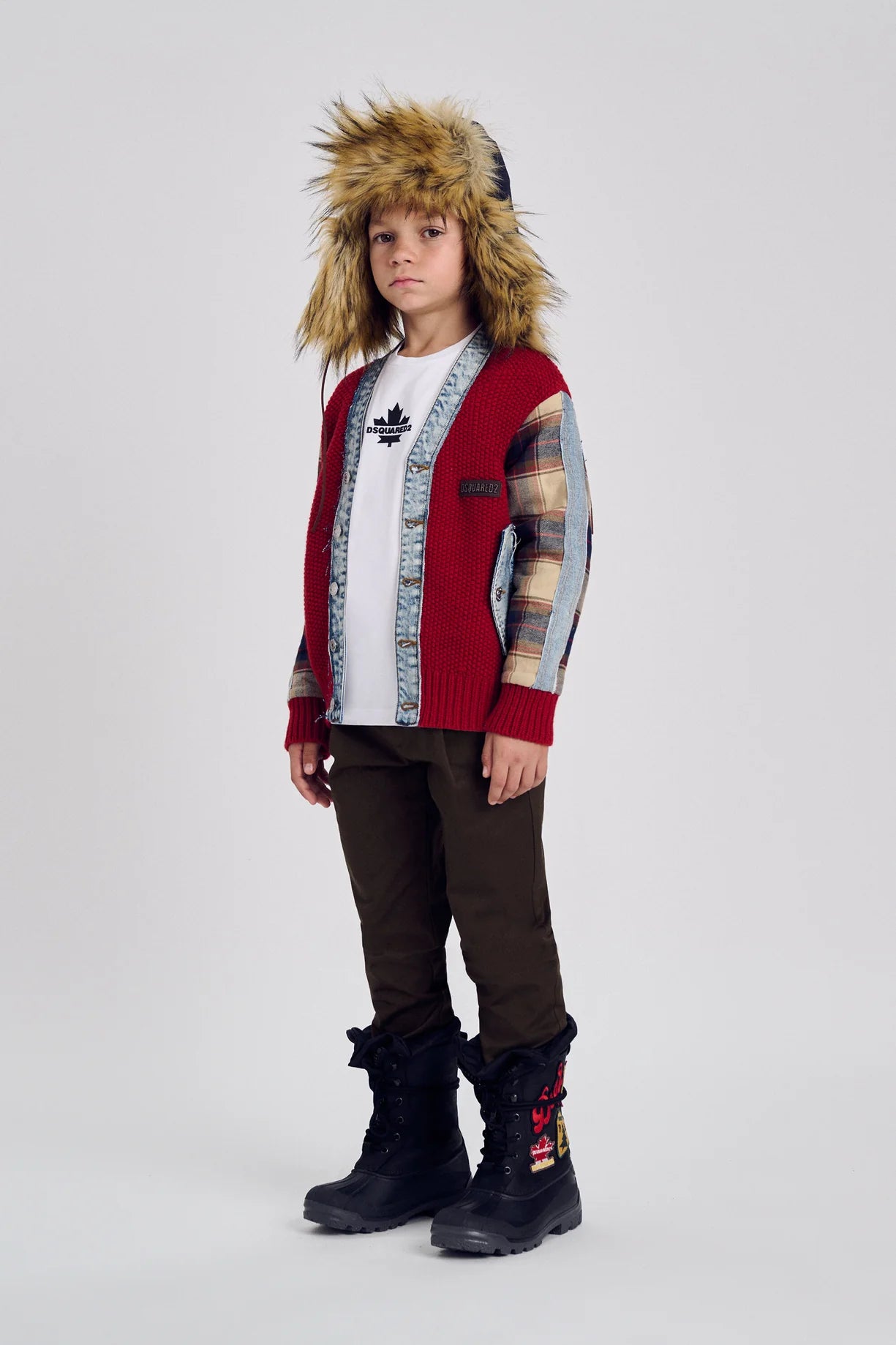 DSQUARED2 Cardigan in lana FW27