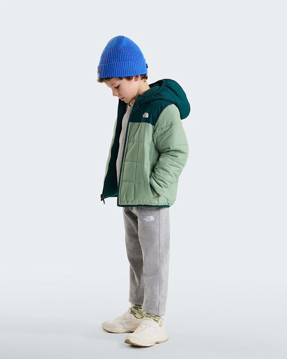 The North Face Giacca reversibile con cappuccio e cerniera integrale Shasta da bambini