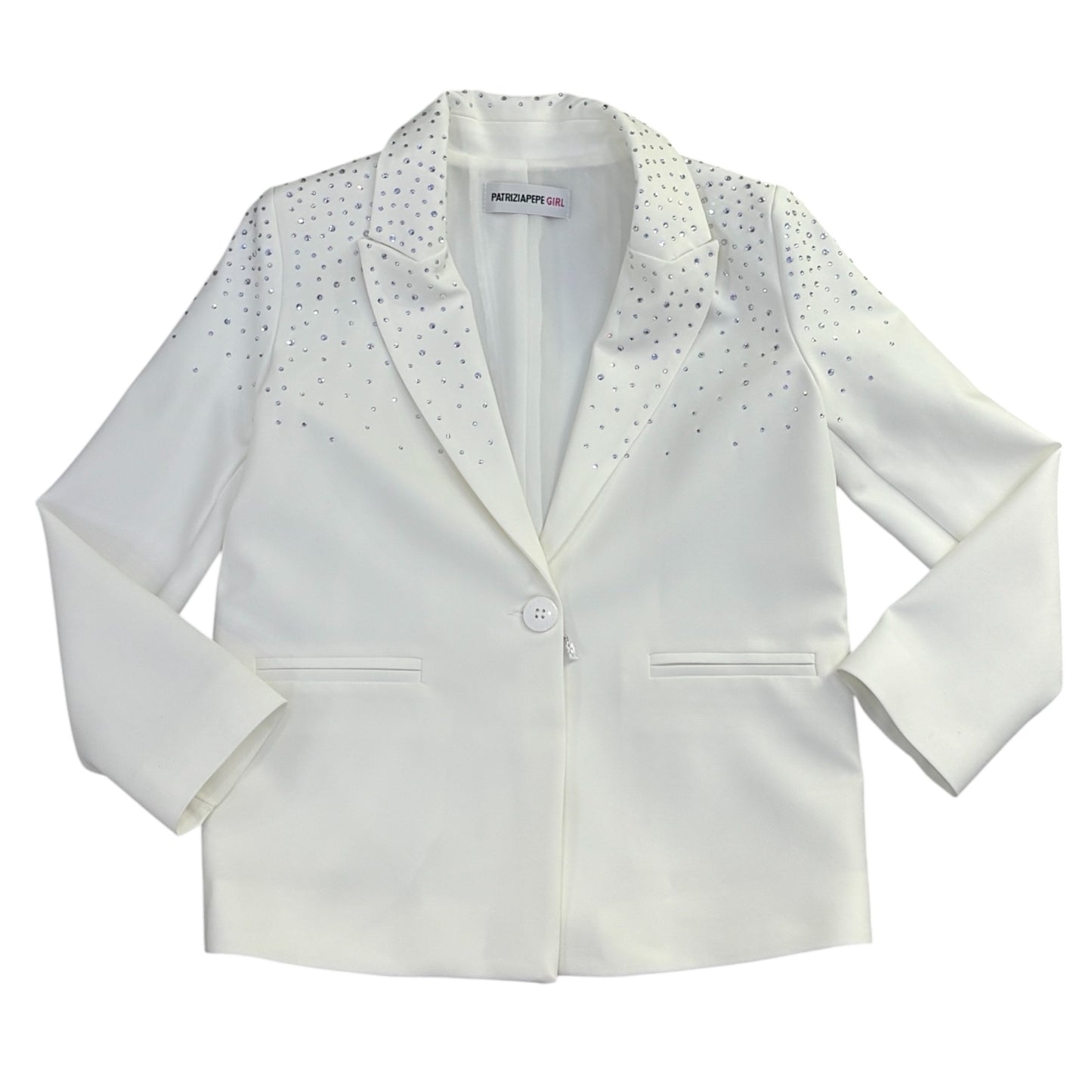 Giacca con strass Swarovski