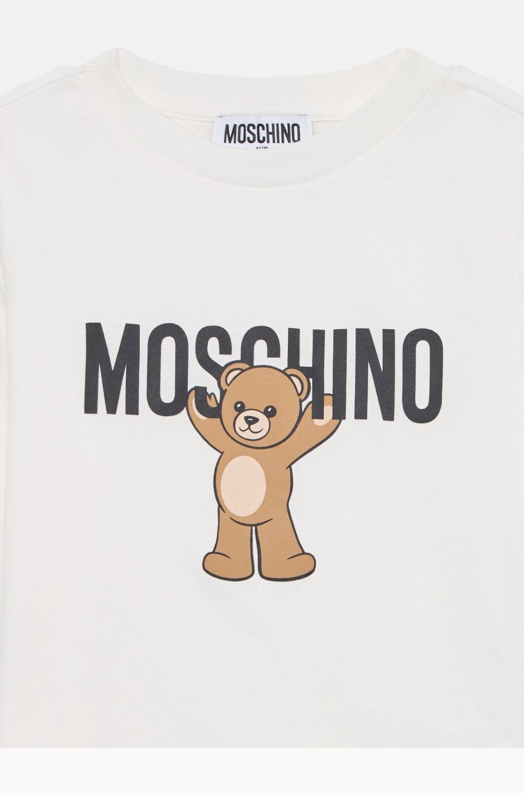 moschino T-shirt neonata/neonato