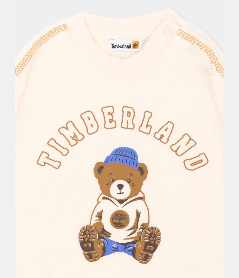 Timberland felpa girocollo felpata all’interno FW27