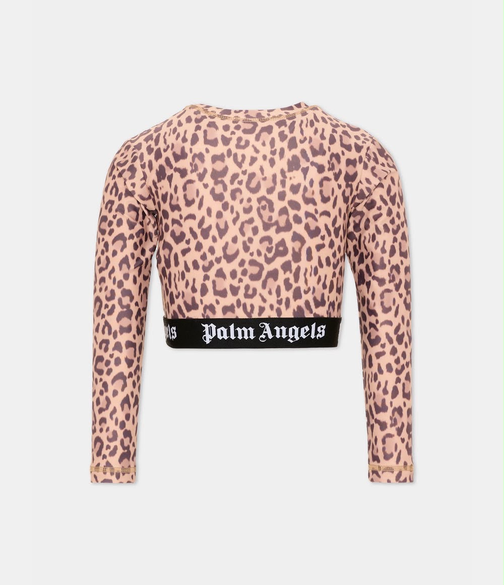 PALM ANGELS LYCRA T-SHIRT GIRL