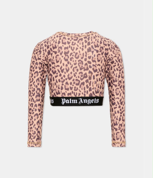 PALM ANGELS LYCRA T-SHIRT GIRL
