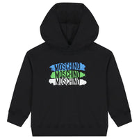 MOSCHINO KIDS Felpa con cappuccio FW27