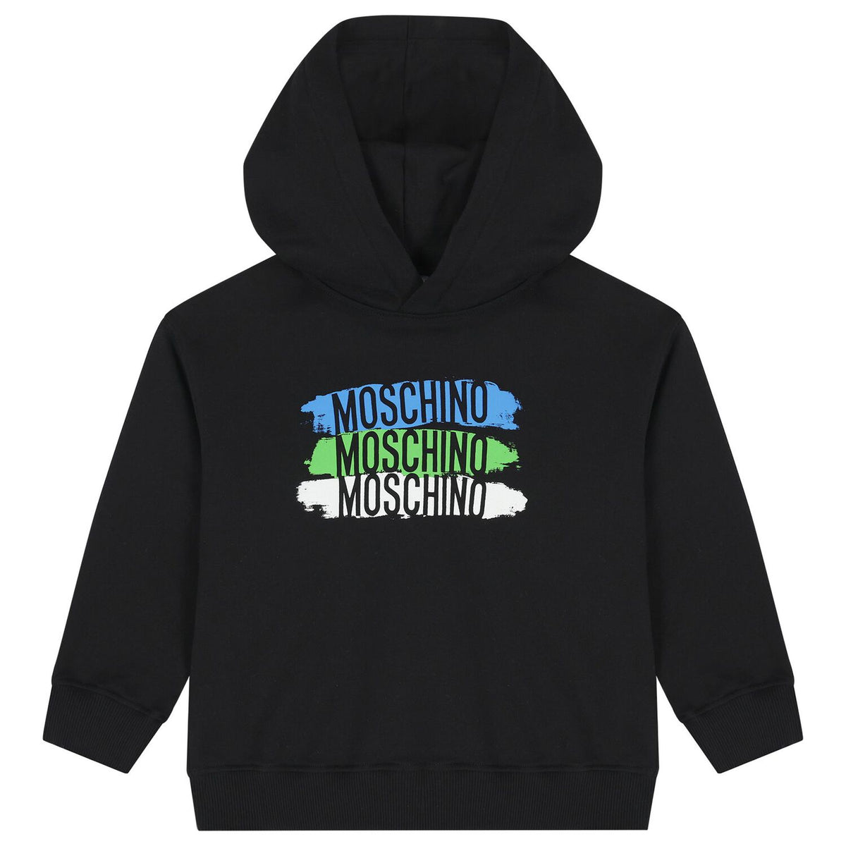MOSCHINO KIDS Felpa con cappuccio FW27