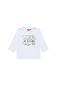 DIESEL T-shirt maniche lunghe con logo