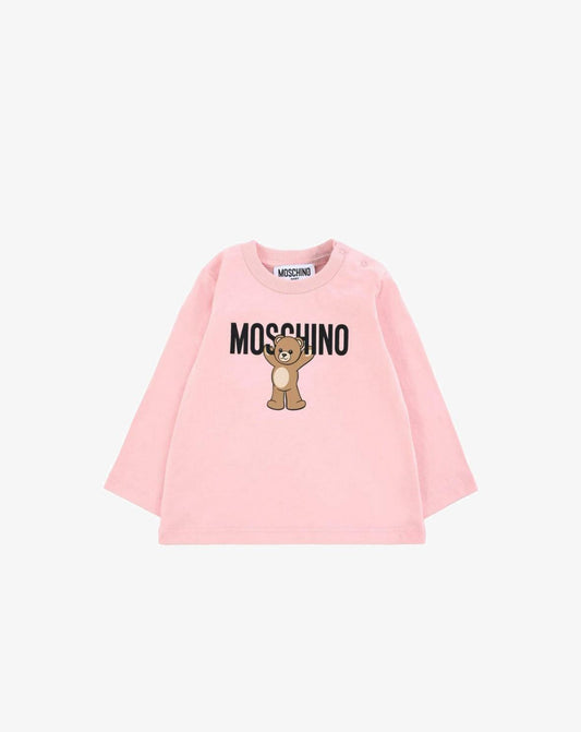 moschino T-shirt neonata/neonato
