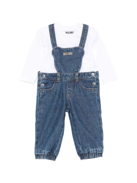 moschino completo neonato unisex